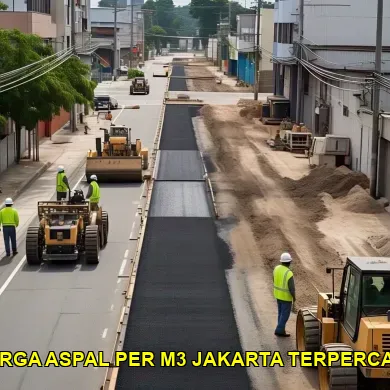 Harga Aspal Per M3 Jakarta Menghadapi Kenaikan Tak Terduga